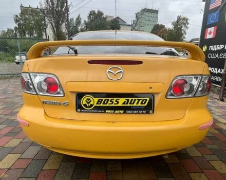 Жовтий Мазда 6, об'ємом двигуна 2 л та пробігом 303 тис. км за 3999 $, фото 5 на Automoto.ua
