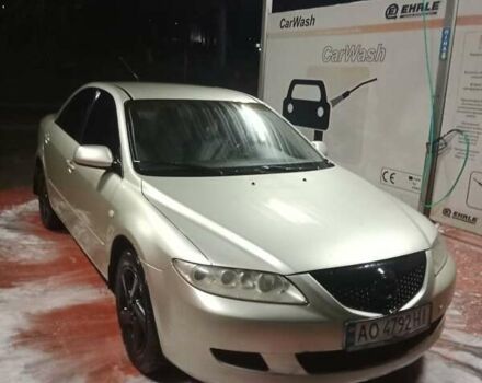 Желтый Мазда 6, объемом двигателя 2 л и пробегом 340 тыс. км за 3400 $, фото 1 на Automoto.ua