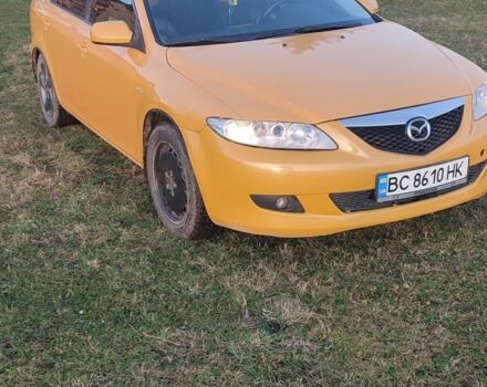 Жовтий Мазда 6, об'ємом двигуна 2 л та пробігом 303 тис. км за 3700 $, фото 1 на Automoto.ua