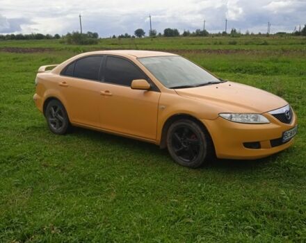 Жовтий Мазда 6, об'ємом двигуна 2 л та пробігом 133 тис. км за 3700 $, фото 1 на Automoto.ua