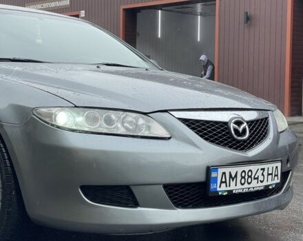 Серый Мазда 6, объемом двигателя 2 л и пробегом 320 тыс. км за 3300 $, фото 2 на Automoto.ua