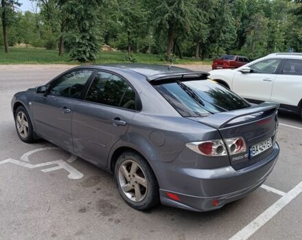 Серый Мазда 6, объемом двигателя 2 л и пробегом 387 тыс. км за 2800 $, фото 4 на Automoto.ua