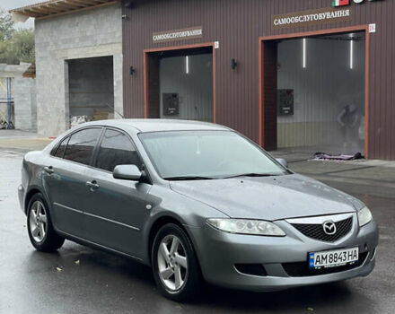Серый Мазда 6, объемом двигателя 2 л и пробегом 320 тыс. км за 3300 $, фото 2 на Automoto.ua