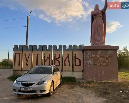 Серый Мазда 6, объемом двигателя 2 л и пробегом 240 тыс. км за 4800 $, фото 1 на Automoto.ua