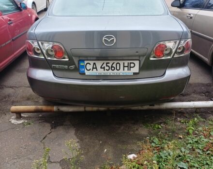 Серый Мазда 6, объемом двигателя 2 л и пробегом 260 тыс. км за 3300 $, фото 4 на Automoto.ua