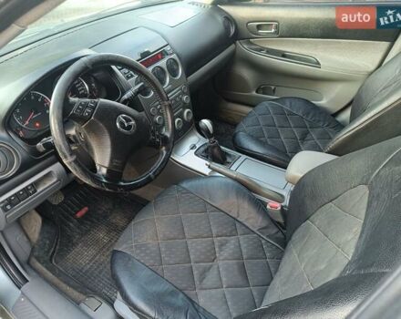 Серый Мазда 6, объемом двигателя 2 л и пробегом 200 тыс. км за 3600 $, фото 3 на Automoto.ua