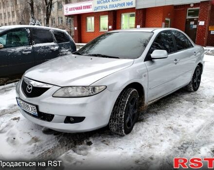 Серый Мазда 6, объемом двигателя 2 л и пробегом 218 тыс. км за 4000 $, фото 1 на Automoto.ua