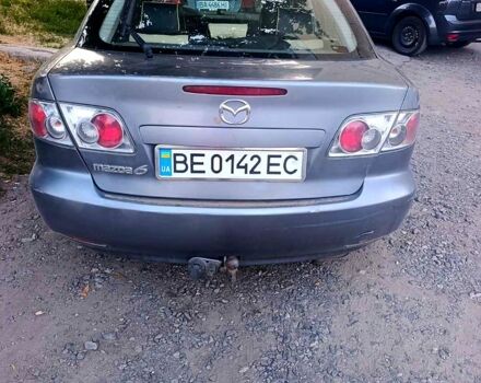 Серый Мазда 6, объемом двигателя 1.8 л и пробегом 320 тыс. км за 3600 $, фото 2 на Automoto.ua