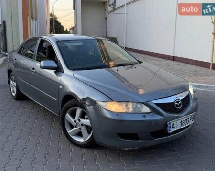 Серый Мазда 6, объемом двигателя 2 л и пробегом 338 тыс. км за 1950 $, фото 1 на Automoto.ua