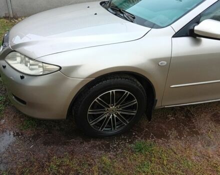 Серый Мазда 6, объемом двигателя 2 л и пробегом 215 тыс. км за 3800 $, фото 1 на Automoto.ua