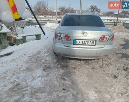 Серый Мазда 6, объемом двигателя 1.8 л и пробегом 262 тыс. км за 3500 $, фото 2 на Automoto.ua