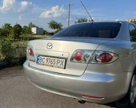Серый Мазда 6, объемом двигателя 2 л и пробегом 188 тыс. км за 3500 $, фото 2 на Automoto.ua