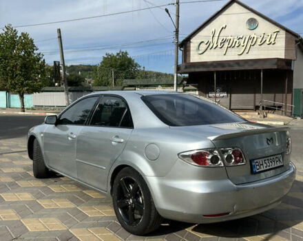 Серый Мазда 6, объемом двигателя 2 л и пробегом 223 тыс. км за 4000 $, фото 1 на Automoto.ua