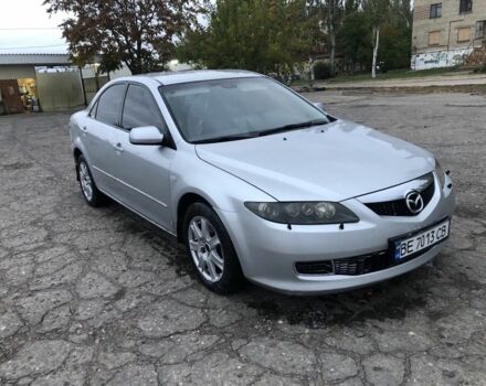Серый Мазда 6, объемом двигателя 2 л и пробегом 345 тыс. км за 3300 $, фото 1 на Automoto.ua