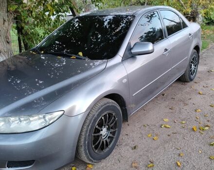 Серый Мазда 6, объемом двигателя 1.8 л и пробегом 172 тыс. км за 4200 $, фото 2 на Automoto.ua