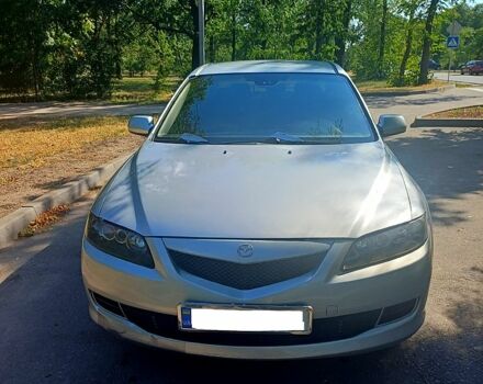 Серый Мазда 6, объемом двигателя 2 л и пробегом 244 тыс. км за 3600 $, фото 1 на Automoto.ua