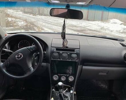 Серый Мазда 6, объемом двигателя 2 л и пробегом 212 тыс. км за 5000 $, фото 3 на Automoto.ua