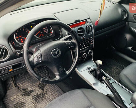Серый Мазда 6, объемом двигателя 2 л и пробегом 307 тыс. км за 4450 $, фото 4 на Automoto.ua