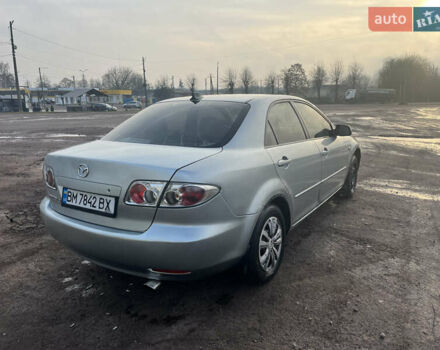 Серый Мазда 6, объемом двигателя 2 л и пробегом 293 тыс. км за 3750 $, фото 2 на Automoto.ua