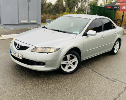 Серый Мазда 6, объемом двигателя 2 л и пробегом 307 тыс. км за 4450 $, фото 1 на Automoto.ua