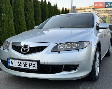 Сірий Мазда 6, об'ємом двигуна 2 л та пробігом 193 тис. км за 4600 $, фото 10 на Automoto.ua