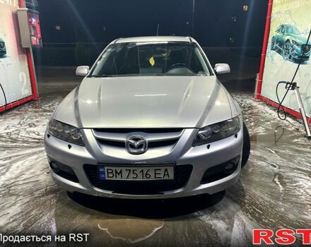 Серый Мазда 6, объемом двигателя 2.3 л и пробегом 206 тыс. км за 6500 $, фото 1 на Automoto.ua