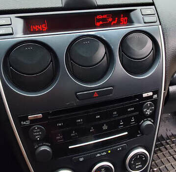 Серый Мазда 6, объемом двигателя 3 л и пробегом 176 тыс. км за 4200 $, фото 20 на Automoto.ua