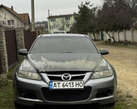Серый Мазда 6, объемом двигателя 2.26 л и пробегом 192 тыс. км за 2500 $, фото 1 на Automoto.ua