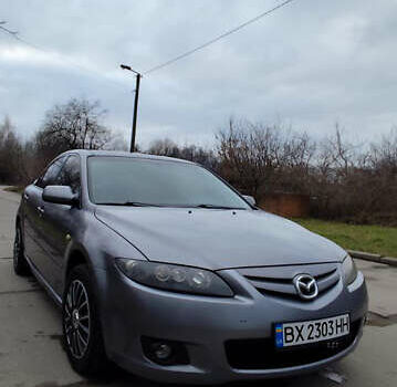 Серый Мазда 6, объемом двигателя 3 л и пробегом 176 тыс. км за 4200 $, фото 1 на Automoto.ua
