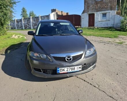 Серый Мазда 6, объемом двигателя 1.8 л и пробегом 160 тыс. км за 3450 $, фото 1 на Automoto.ua