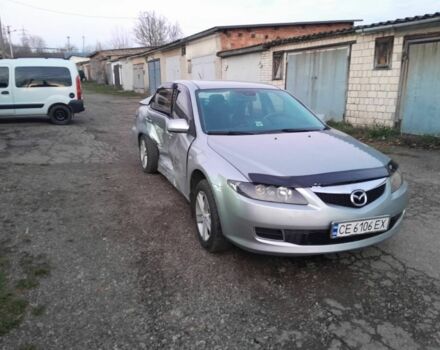 Серый Мазда 6, объемом двигателя 2 л и пробегом 200 тыс. км за 2100 $, фото 1 на Automoto.ua