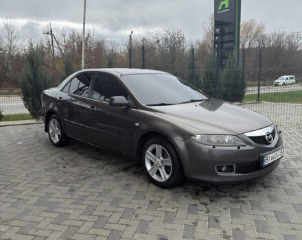 Серый Мазда 6, объемом двигателя 2 л и пробегом 160 тыс. км за 5200 $, фото 1 на Automoto.ua