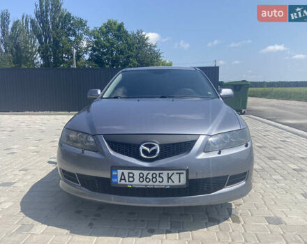 Серый Мазда 6, объемом двигателя 2 л и пробегом 182 тыс. км за 4600 $, фото 2 на Automoto.ua