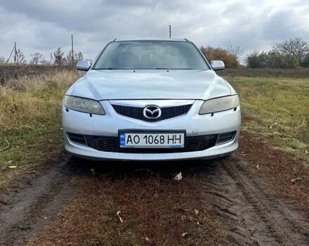 Серый Мазда 6, объемом двигателя 2 л и пробегом 208 тыс. км за 4200 $, фото 1 на Automoto.ua