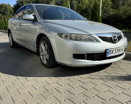 Серый Мазда 6, объемом двигателя 2 л и пробегом 200 тыс. км за 6500 $, фото 1 на Automoto.ua