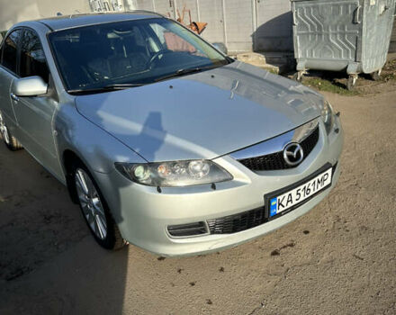Серый Мазда 6, объемом двигателя 2 л и пробегом 244 тыс. км за 4600 $, фото 2 на Automoto.ua