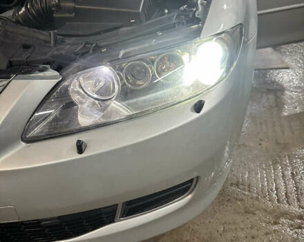 Серый Мазда 6, объемом двигателя 2 л и пробегом 244 тыс. км за 4600 $, фото 3 на Automoto.ua