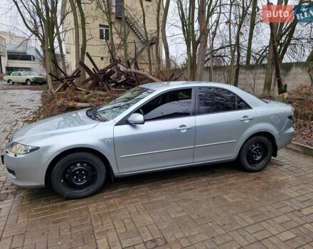 Серый Мазда 6, объемом двигателя 2 л и пробегом 201 тыс. км за 6300 $, фото 1 на Automoto.ua