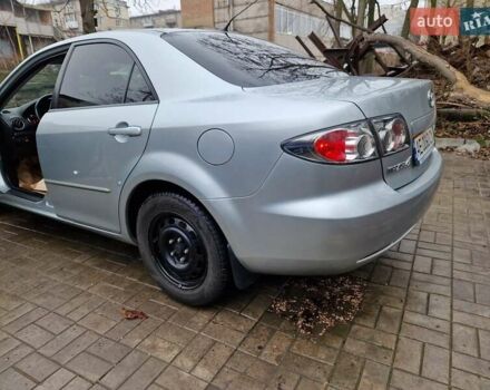 Серый Мазда 6, объемом двигателя 2 л и пробегом 201 тыс. км за 6300 $, фото 4 на Automoto.ua