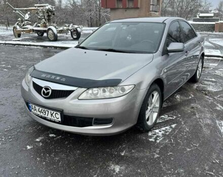 Серый Мазда 6, объемом двигателя 2 л и пробегом 261 тыс. км за 6300 $, фото 1 на Automoto.ua