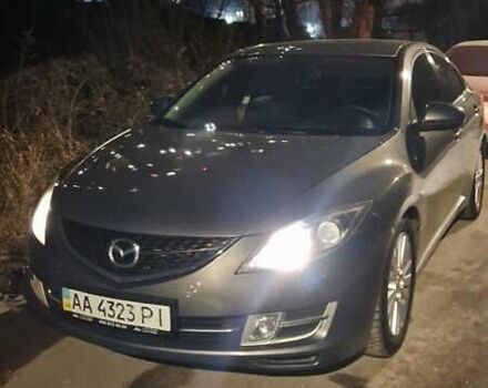 Серый Мазда 6, объемом двигателя 2 л и пробегом 240 тыс. км за 6299 $, фото 2 на Automoto.ua