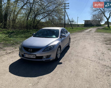 Серый Мазда 6, объемом двигателя 2 л и пробегом 230 тыс. км за 6800 $, фото 1 на Automoto.ua