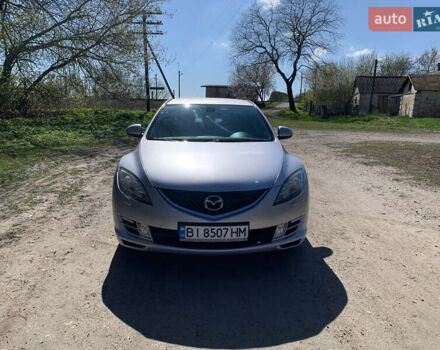 Серый Мазда 6, объемом двигателя 2 л и пробегом 230 тыс. км за 6800 $, фото 2 на Automoto.ua