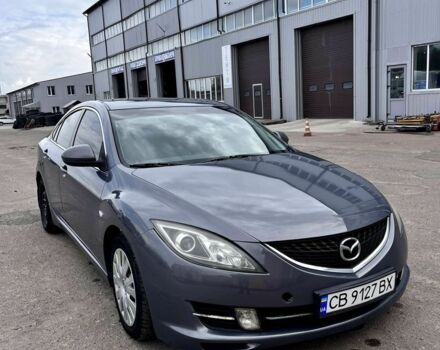 Серый Мазда 6, объемом двигателя 2 л и пробегом 349 тыс. км за 6500 $, фото 1 на Automoto.ua