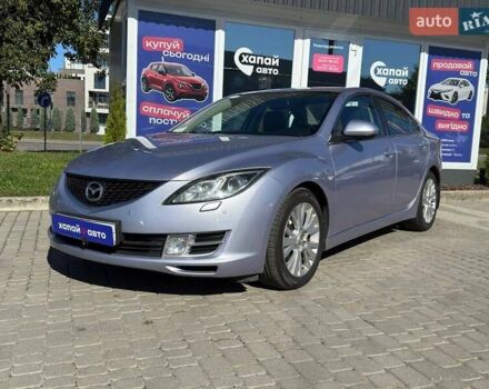 Серый Мазда 6, объемом двигателя 2 л и пробегом 220 тыс. км за 7500 $, фото 1 на Automoto.ua