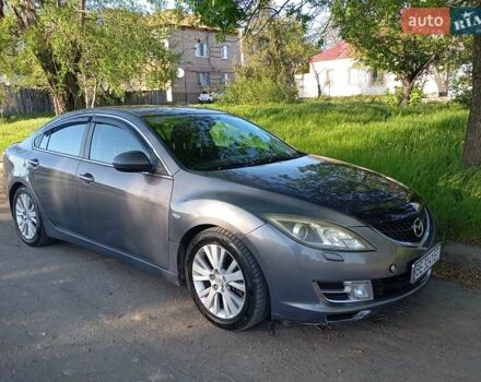 Серый Мазда 6, объемом двигателя 1.8 л и пробегом 182 тыс. км за 7500 $, фото 2 на Automoto.ua