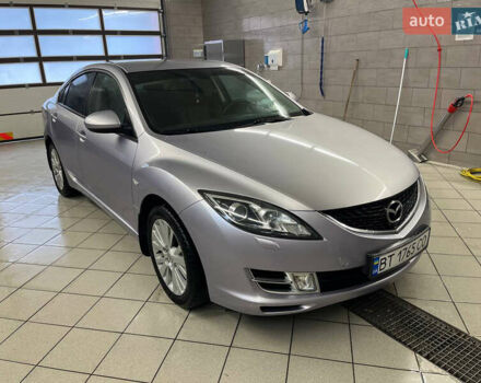 Серый Мазда 6, объемом двигателя 2 л и пробегом 213 тыс. км за 6500 $, фото 2 на Automoto.ua