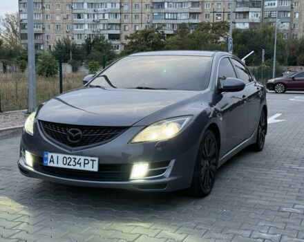 Серый Мазда 6, объемом двигателя 2 л и пробегом 245 тыс. км за 7400 $, фото 6 на Automoto.ua