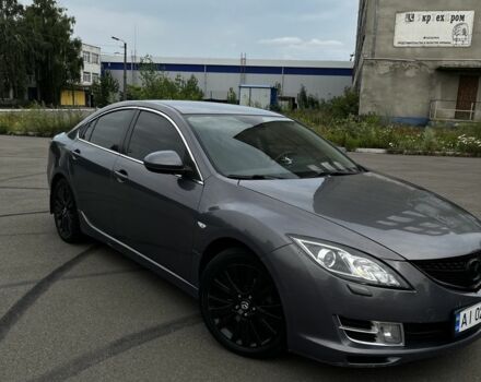 Серый Мазда 6, объемом двигателя 2 л и пробегом 270 тыс. км за 6000 $, фото 3 на Automoto.ua