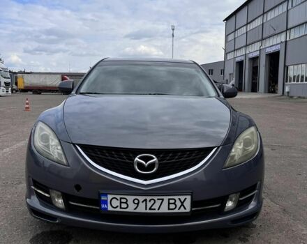 Серый Мазда 6, объемом двигателя 2 л и пробегом 349 тыс. км за 6500 $, фото 5 на Automoto.ua